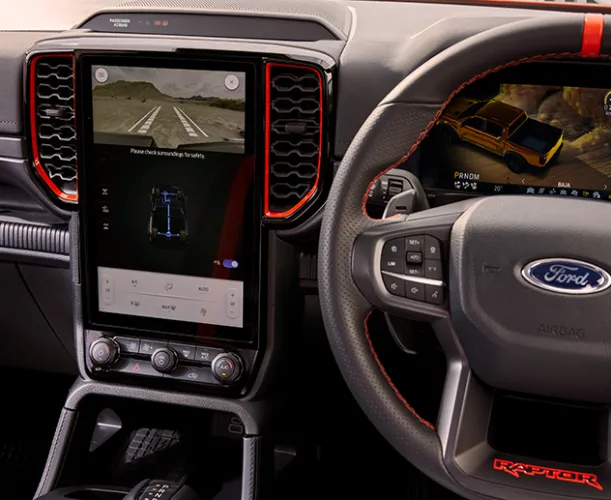 Next Gen Raptor infotainment